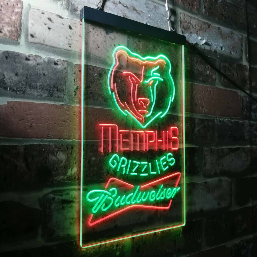 Memphis Grizzlies Budweiser Neon Like Led Sign - Image 19