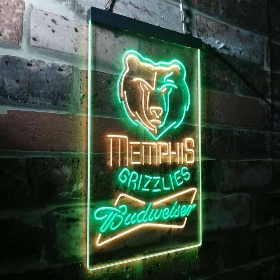 Memphis Grizzlies Budweiser Neon Like Led Sign - Image 17