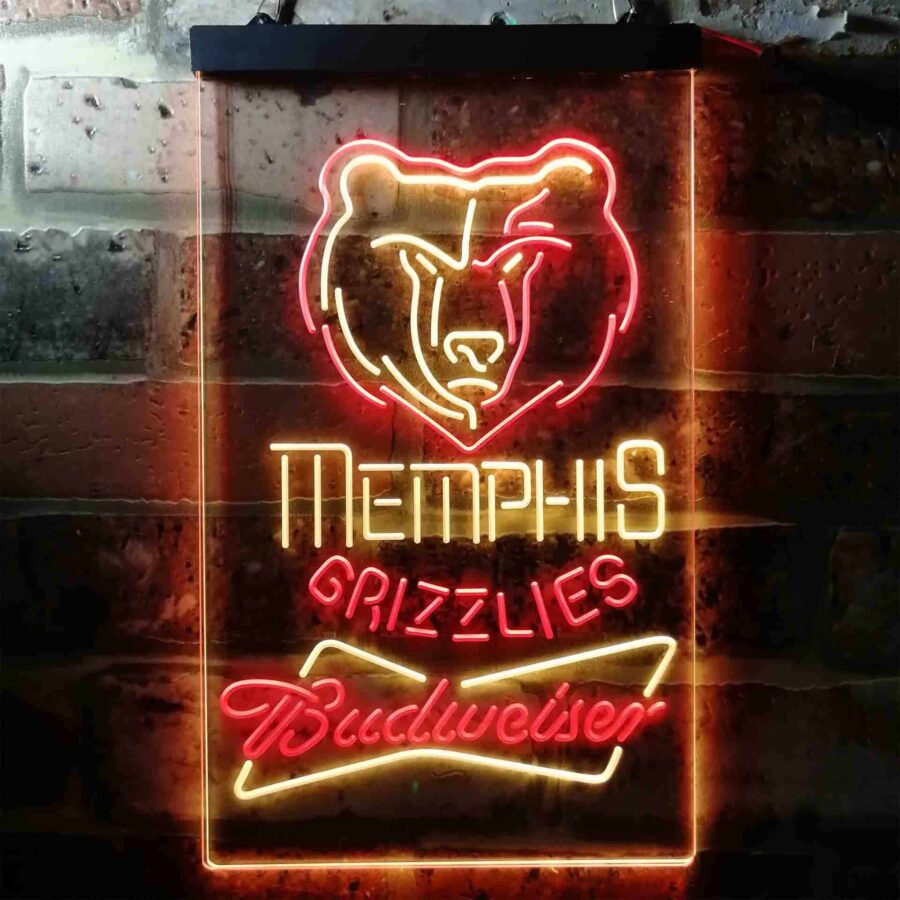 Memphis Grizzlies Budweiser Neon Like Led Sign - Image 3