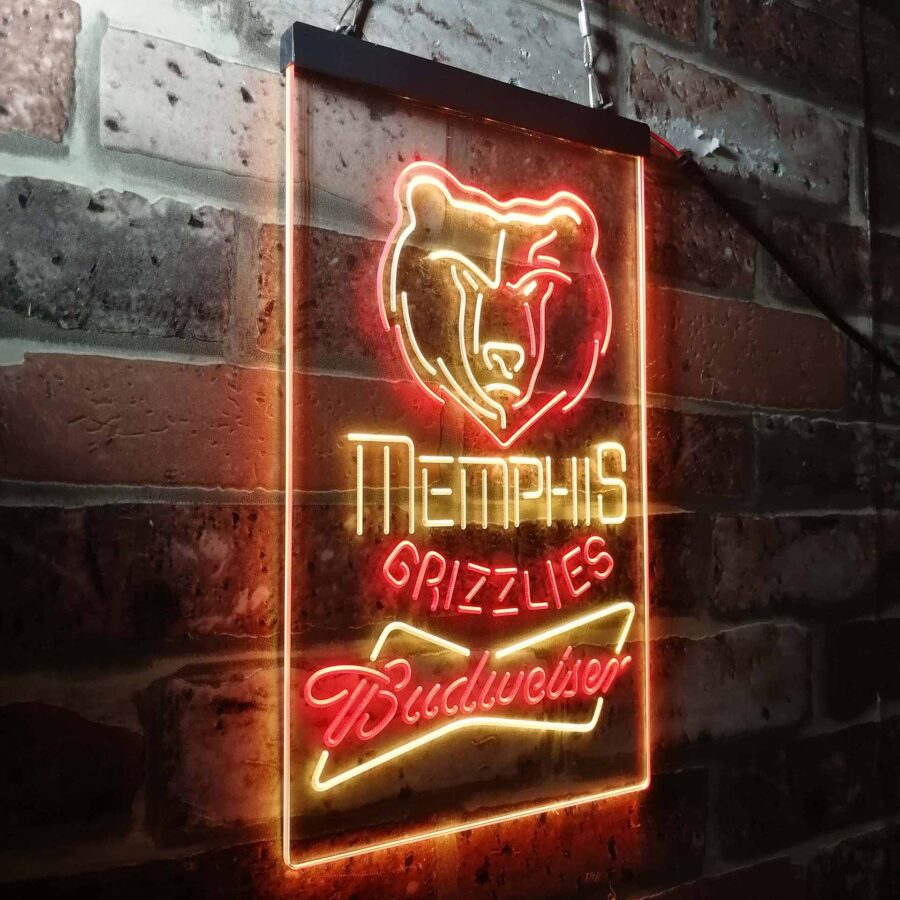 Memphis Grizzlies Budweiser Neon Like Led Sign - Image 16