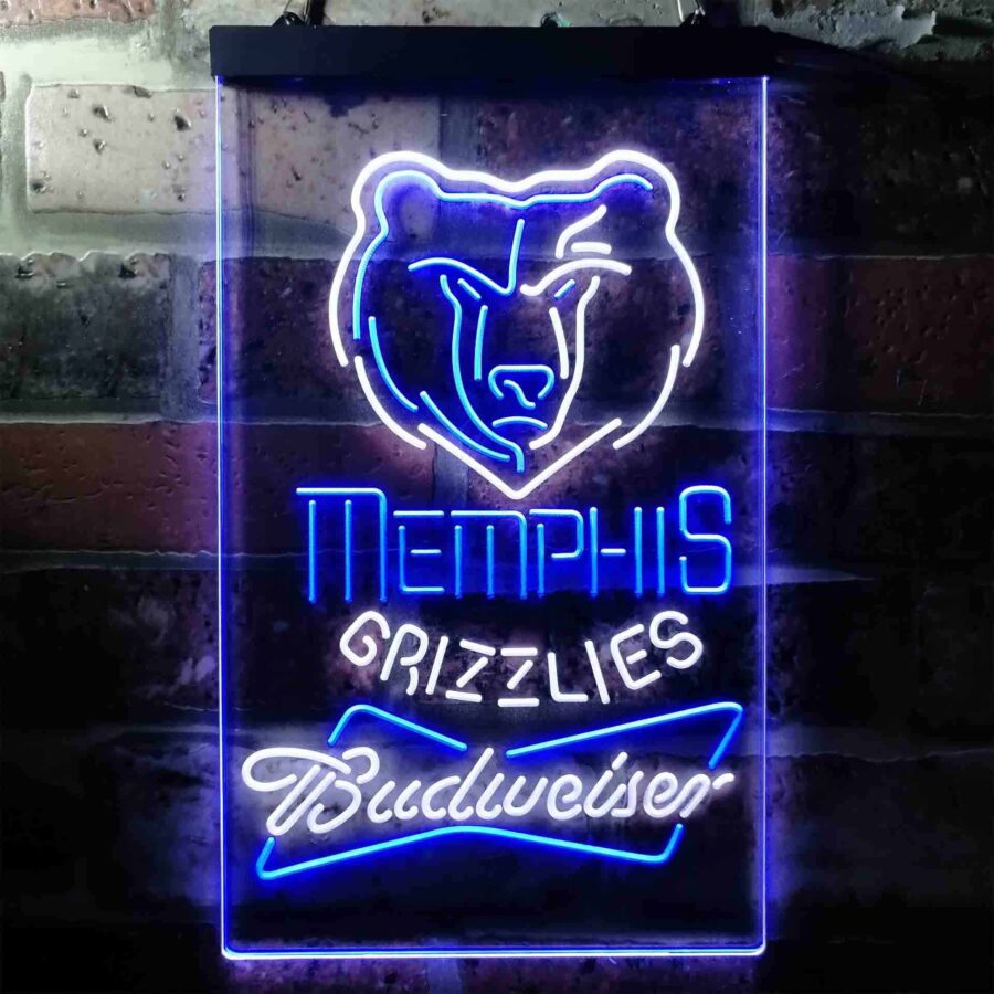 Memphis Grizzlies Budweiser Neon Like Led Sign - Image 5