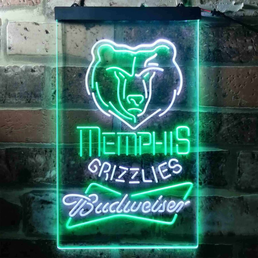 Memphis Grizzlies Budweiser Neon Like Led Sign - Image 9