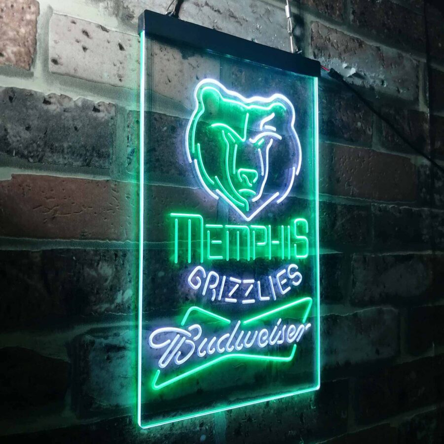 Memphis Grizzlies Budweiser Neon Like Led Sign - Image 22