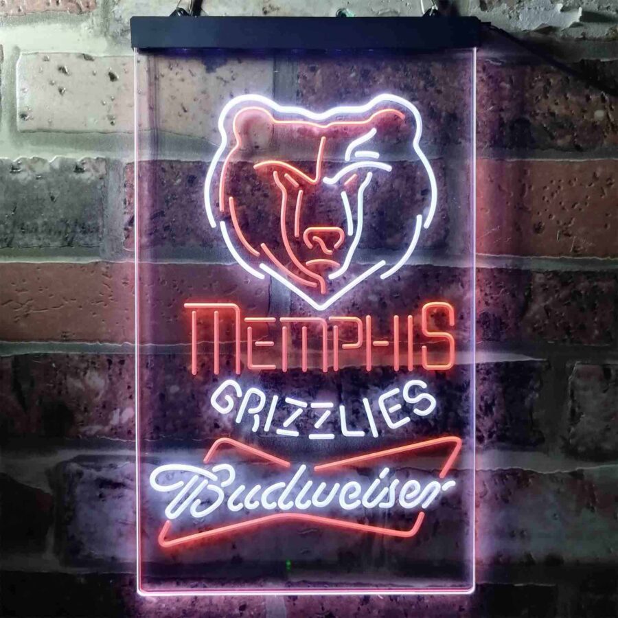 Memphis Grizzlies Budweiser Neon Like Led Sign - Image 8