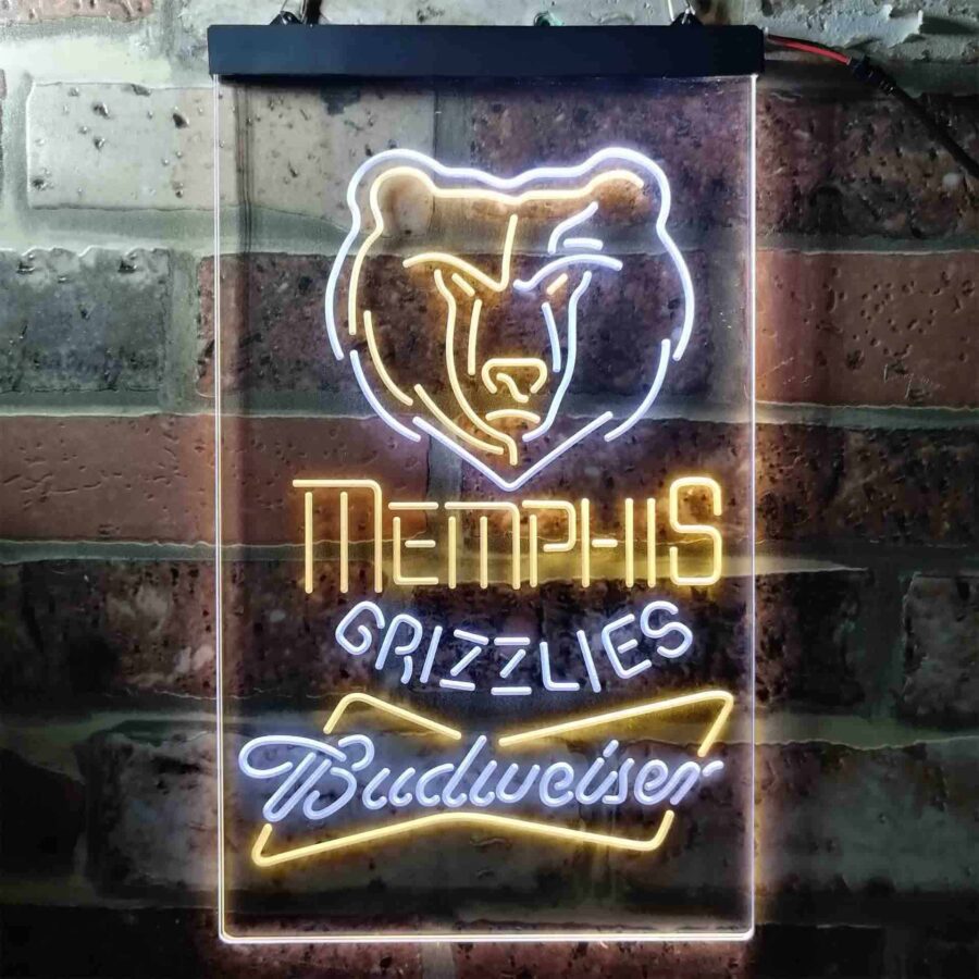 Memphis Grizzlies Budweiser Neon Like Led Sign - Image 7
