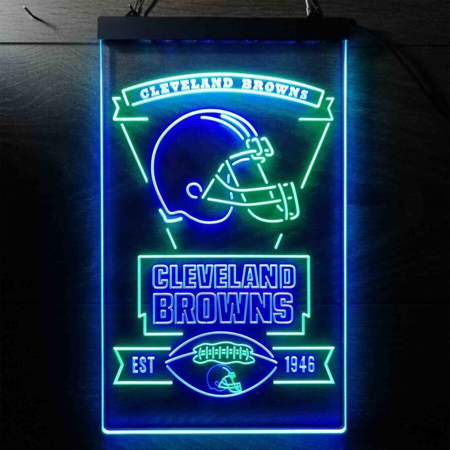Cleveland Browns Est 1946 Led Neon Sign - Image 5