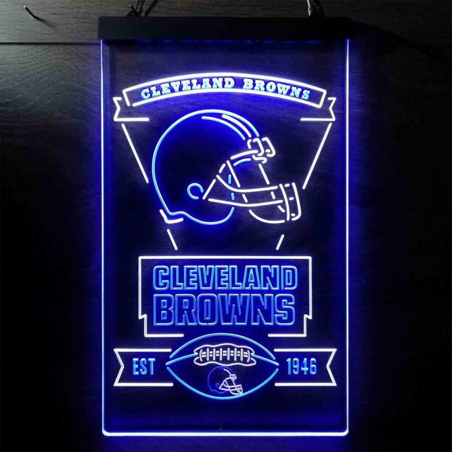 Cleveland Browns Est 1946 Led Neon Sign - Image 12