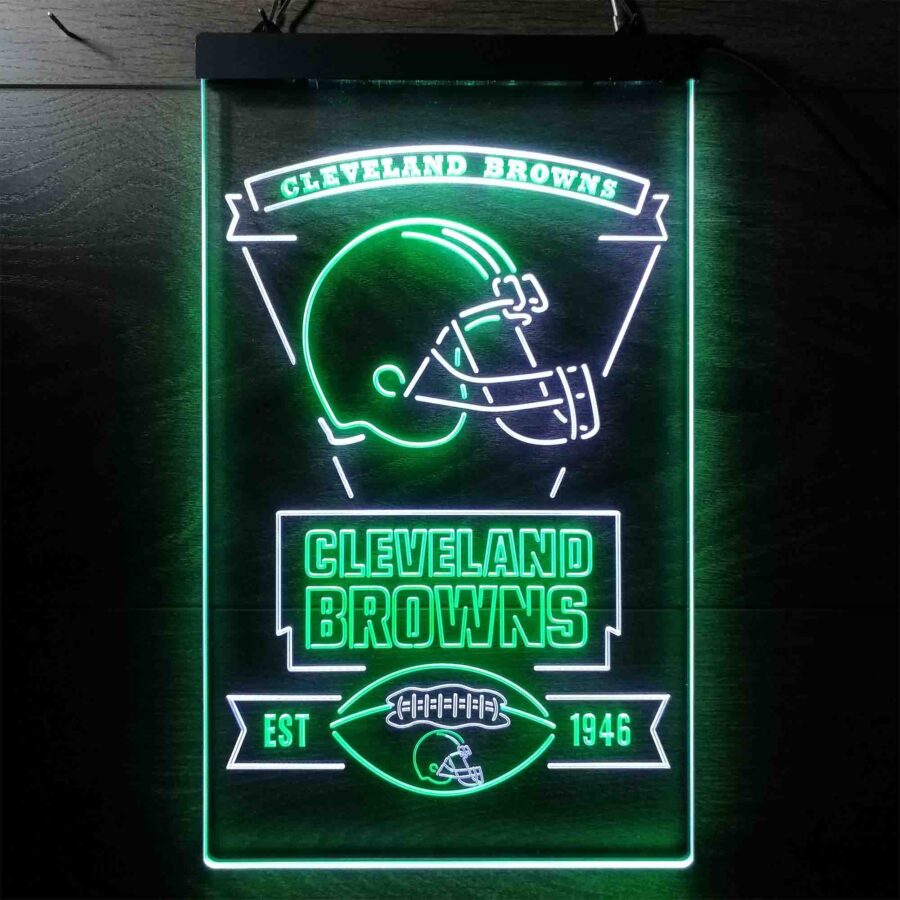 Cleveland Browns Est 1946 Led Neon Sign - Image 10