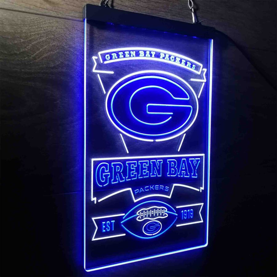 Green Bay Packers Memorabilia Neon Led Sign Limited Edition - Image 26