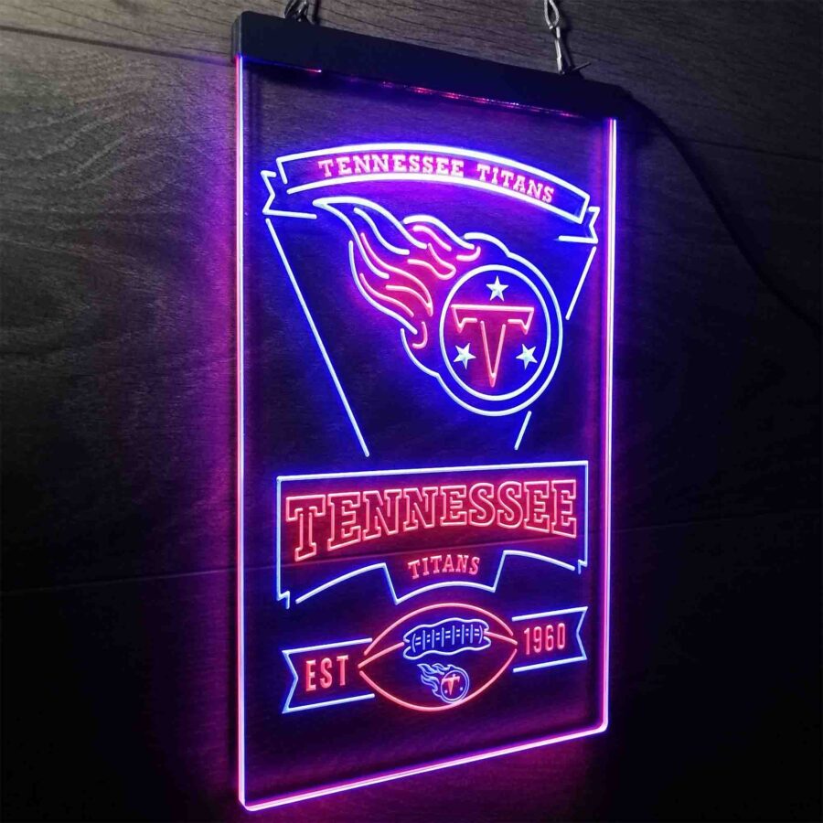 Tennessee Titans Est 1960 Neon Like Led Sign - Image 22