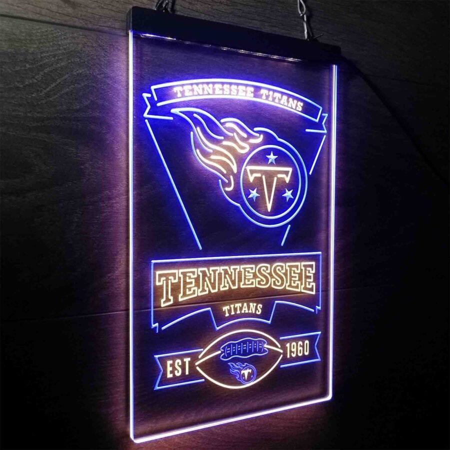 Tennessee Titans Est 1960 Neon Like Led Sign - Image 23