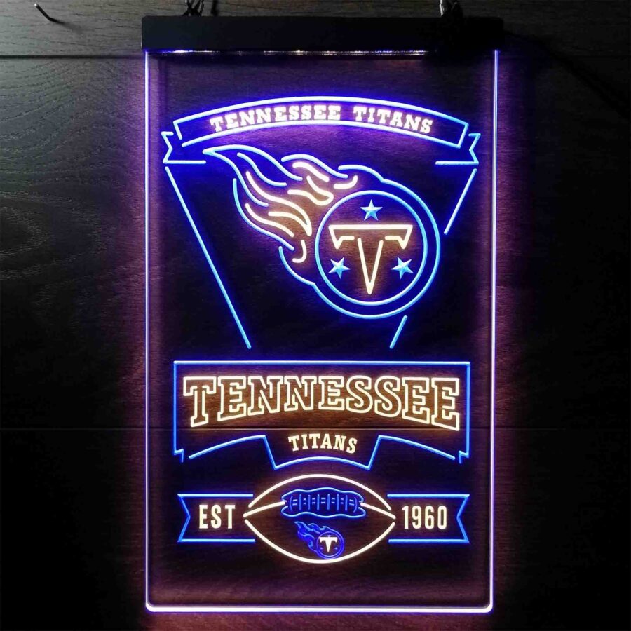 Tennessee Titans Est 1960 Neon Like Led Sign - Image 10