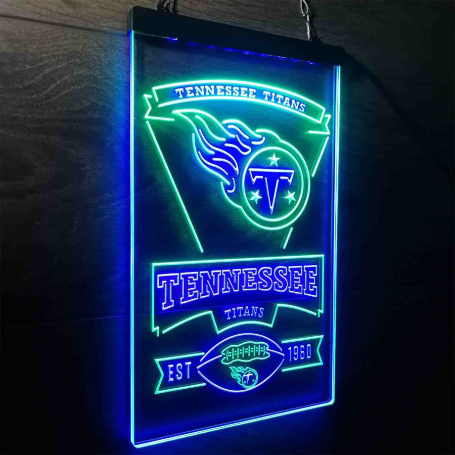 Tennessee Titans Est 1960 Neon Like Led Sign - Image 16