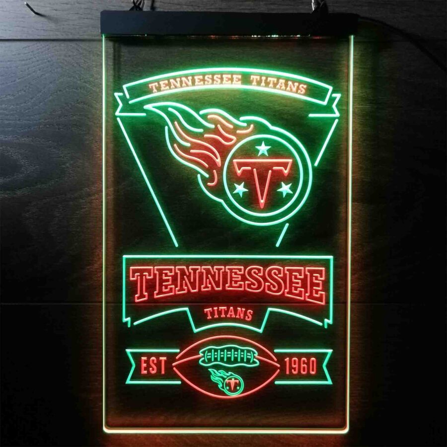 Tennessee Titans Est 1960 Neon Like Led Sign - Image 6