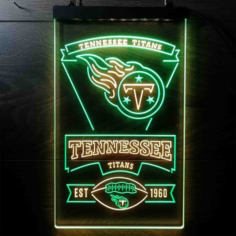 Tennessee Titans Est 1960 Neon Like Led Sign - Image 5