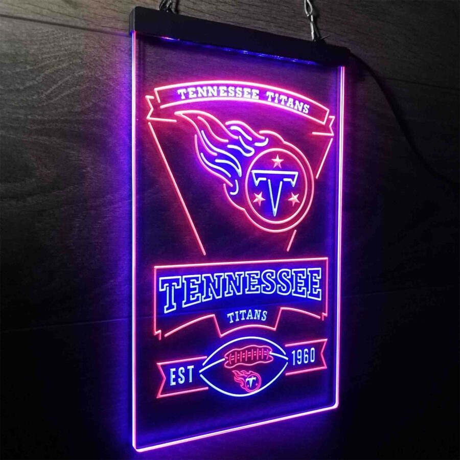 Tennessee Titans Est 1960 Neon Like Led Sign - Image 20