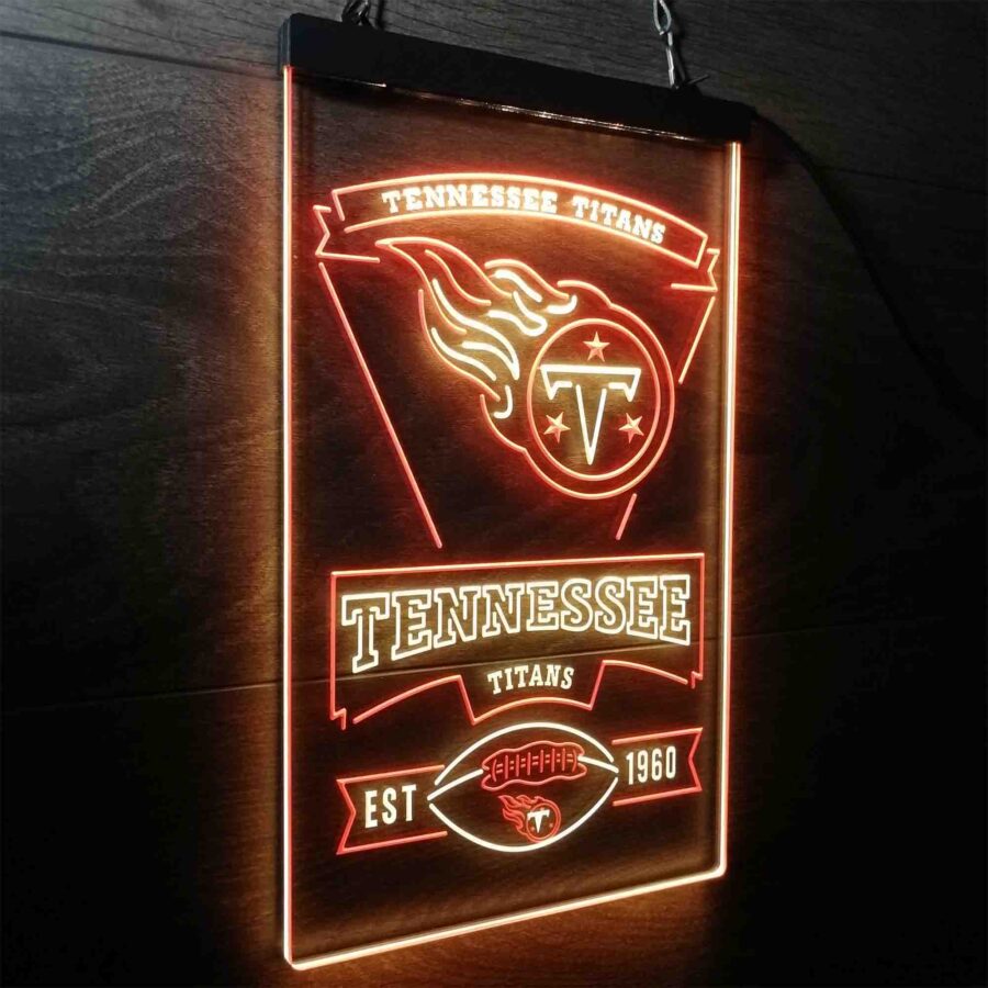 Tennessee Titans Est 1960 Neon Like Led Sign - Image 15