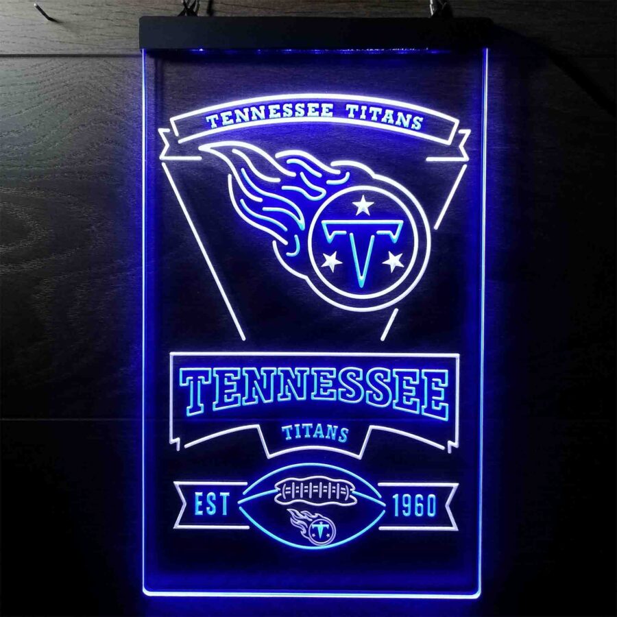 Tennessee Titans Est 1960 Neon Like Led Sign - Image 8