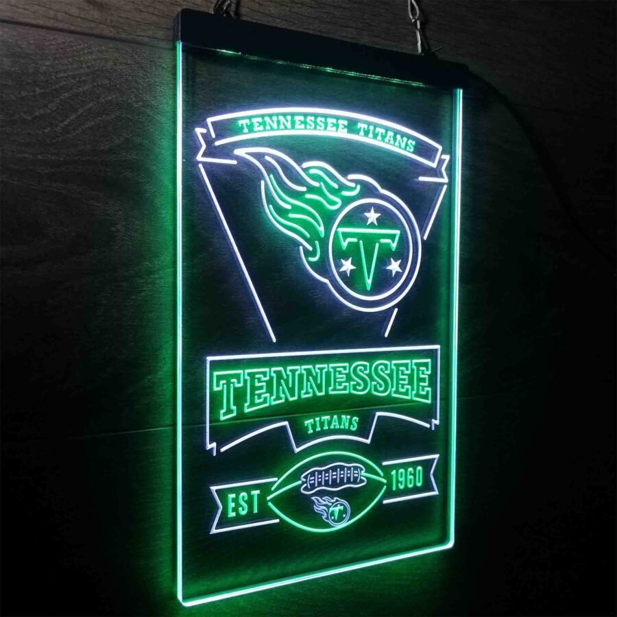 Tennessee Titans Est 1960 Neon Like Led Sign - Image 24