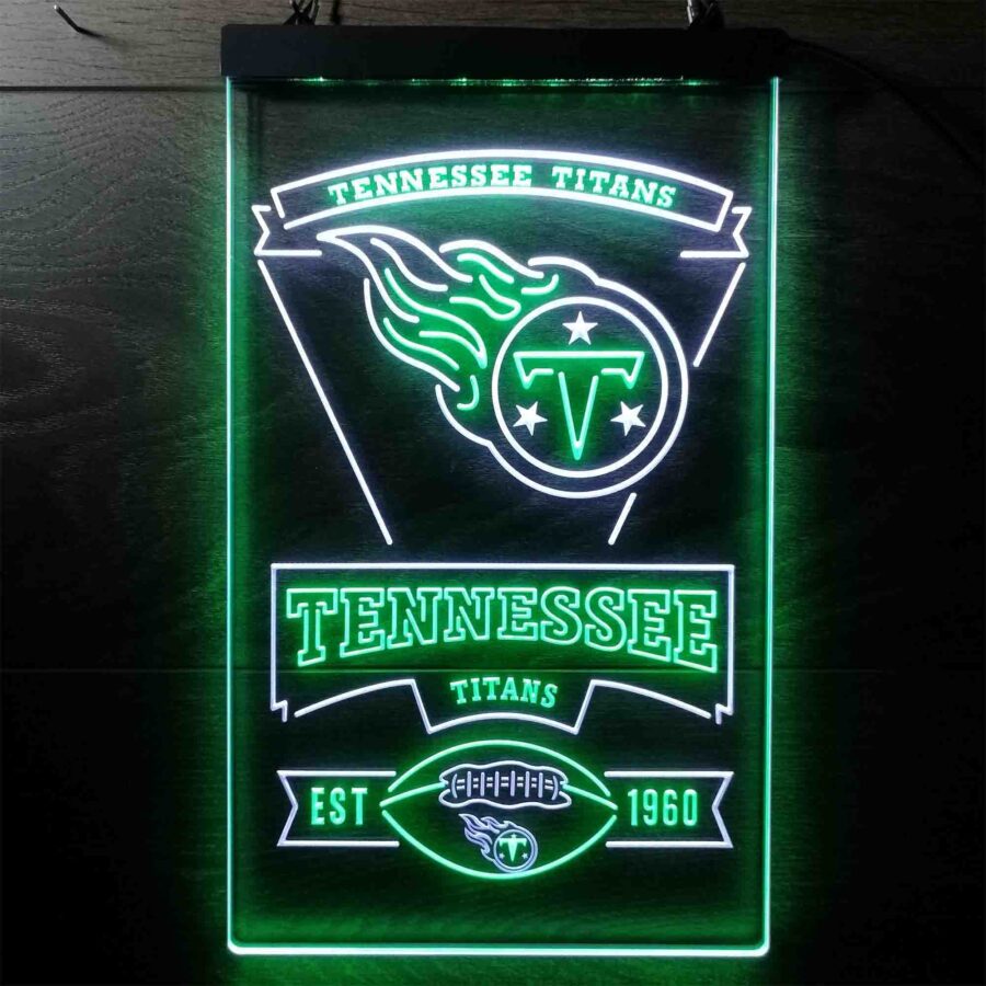 Tennessee Titans Est 1960 Neon Like Led Sign - Image 11