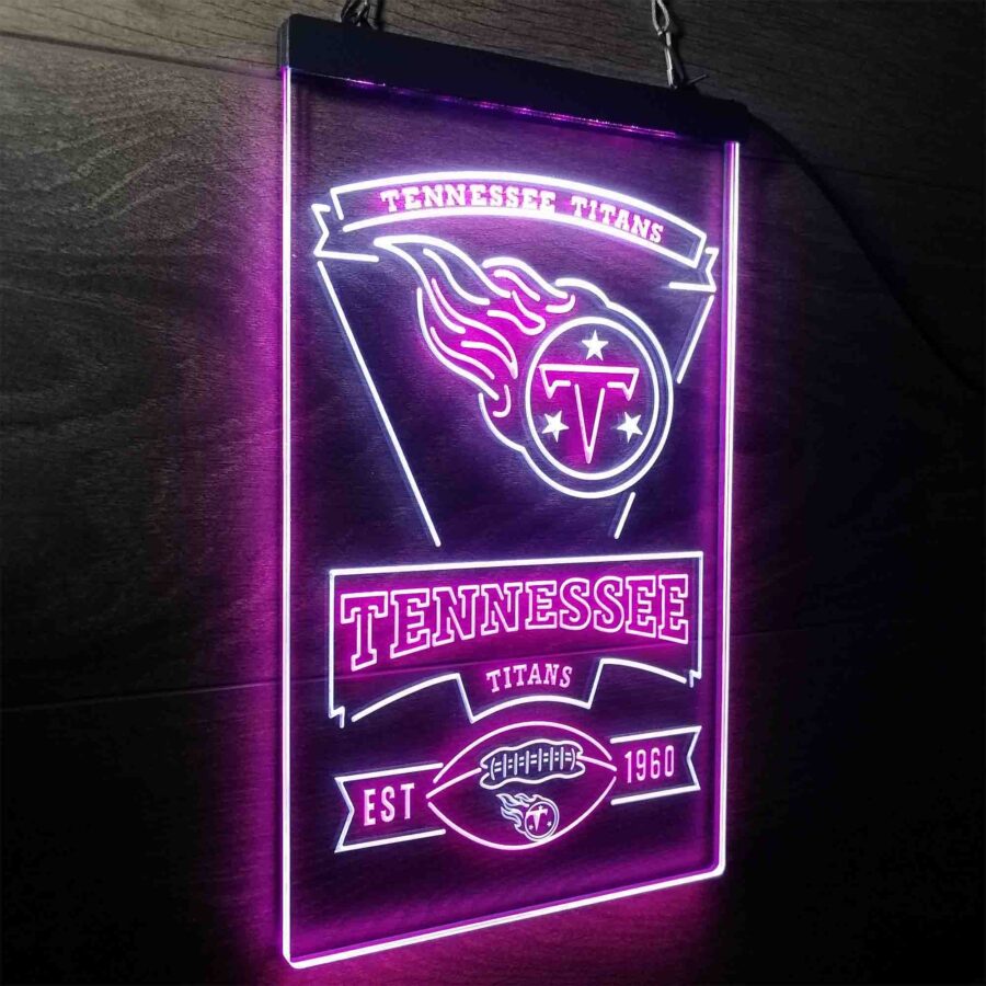 Tennessee Titans Est 1960 Neon Like Led Sign - Image 25