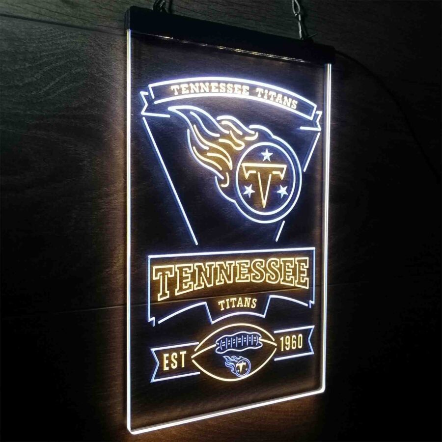 Tennessee Titans Est 1960 Neon Like Led Sign - Image 26