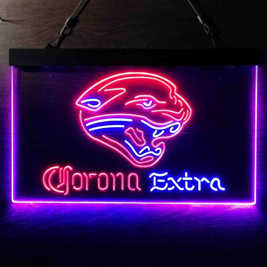 Jacksonville Jaguars Corona Extra Bar Neon Like Led Sign - Image 4
