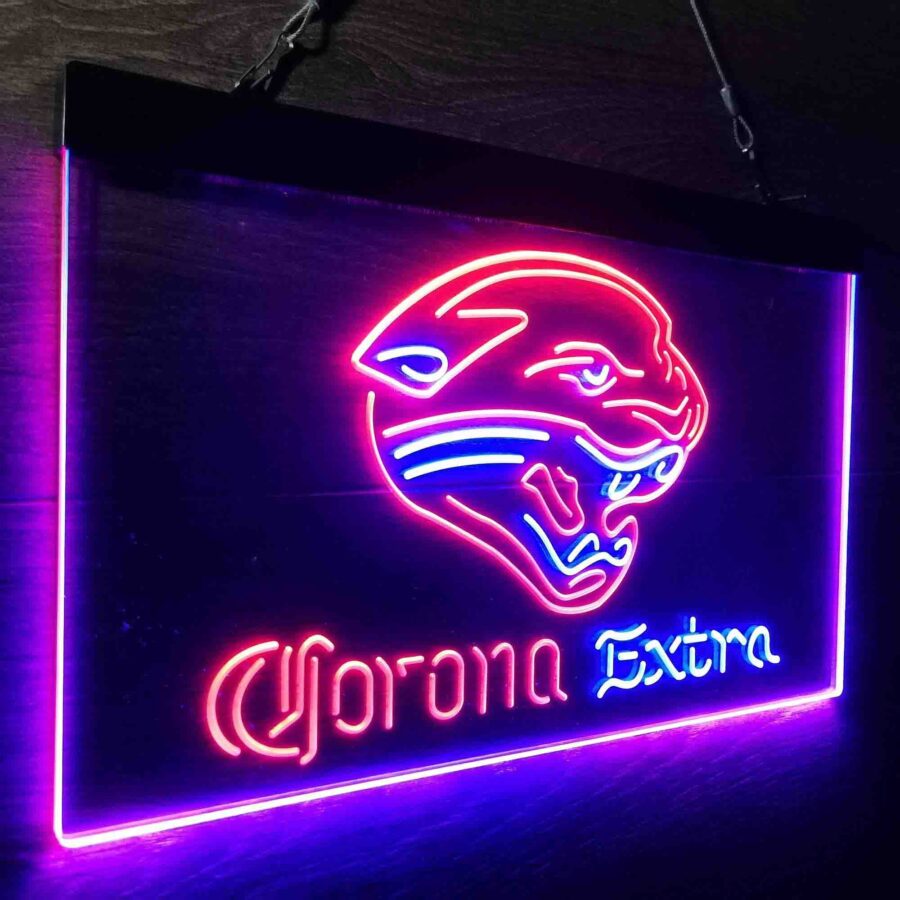 Jacksonville Jaguars Corona Extra Bar Neon Like Led Sign - Image 17