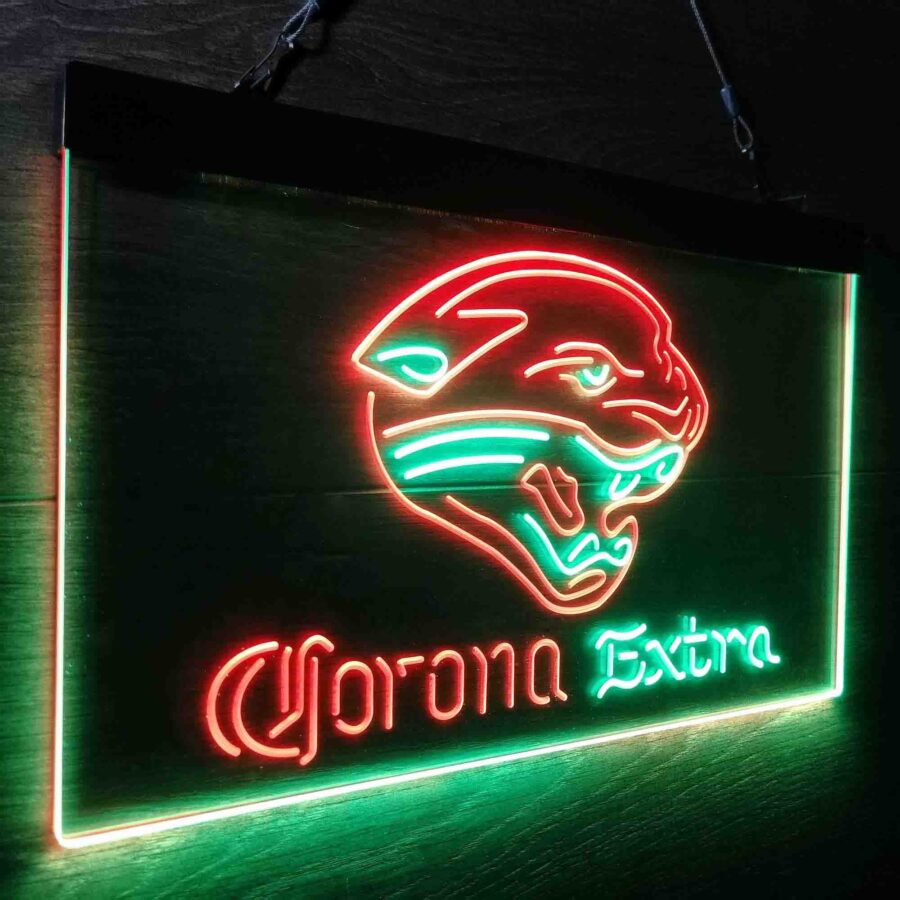 Jacksonville Jaguars Corona Extra Bar Neon Like Led Sign - Image 23