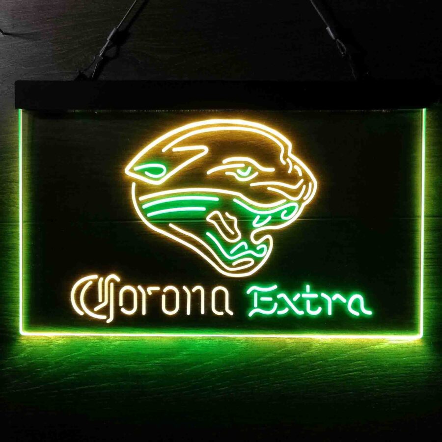 Jacksonville Jaguars Corona Extra Bar Neon Like Led Sign - Image 2