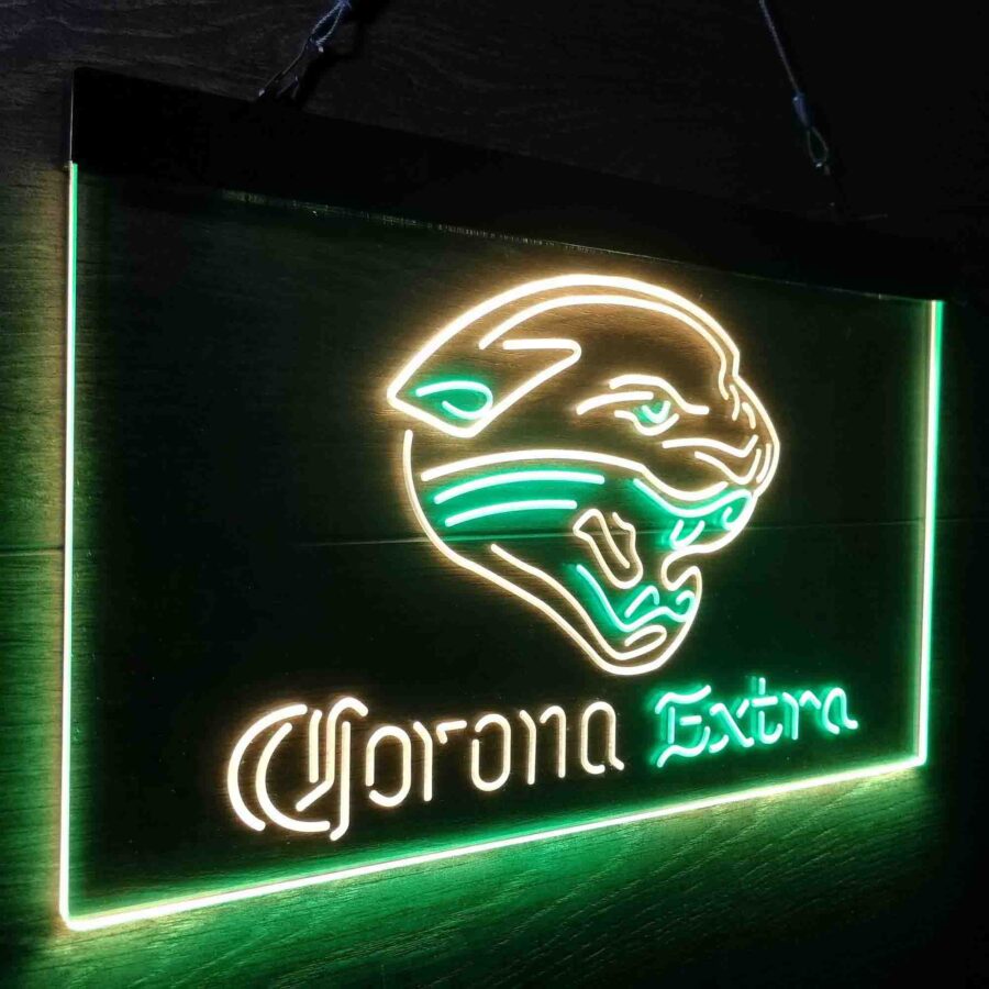 Jacksonville Jaguars Corona Extra Bar Neon Like Led Sign - Image 15