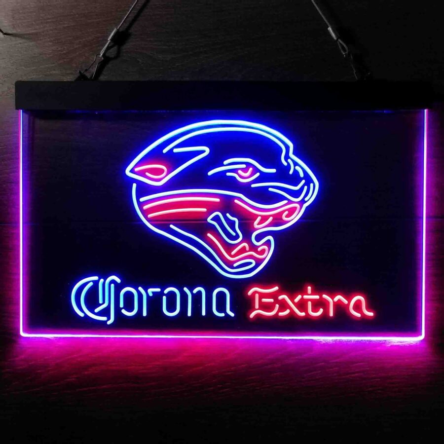 Jacksonville Jaguars Corona Extra Bar Neon Like Led Sign - Image 6