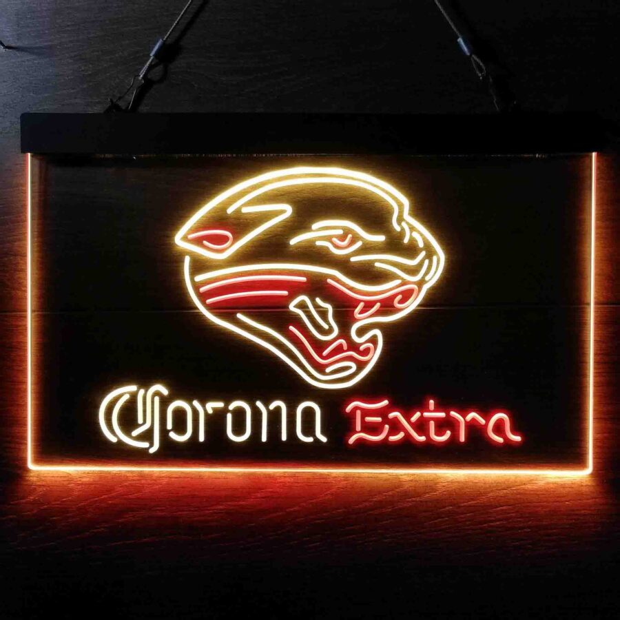 Jacksonville Jaguars Corona Extra Bar Neon Like Led Sign - Image 9
