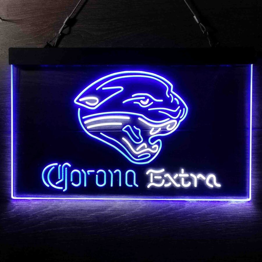 Jacksonville Jaguars Corona Extra Bar Neon Like Led Sign - Image 13