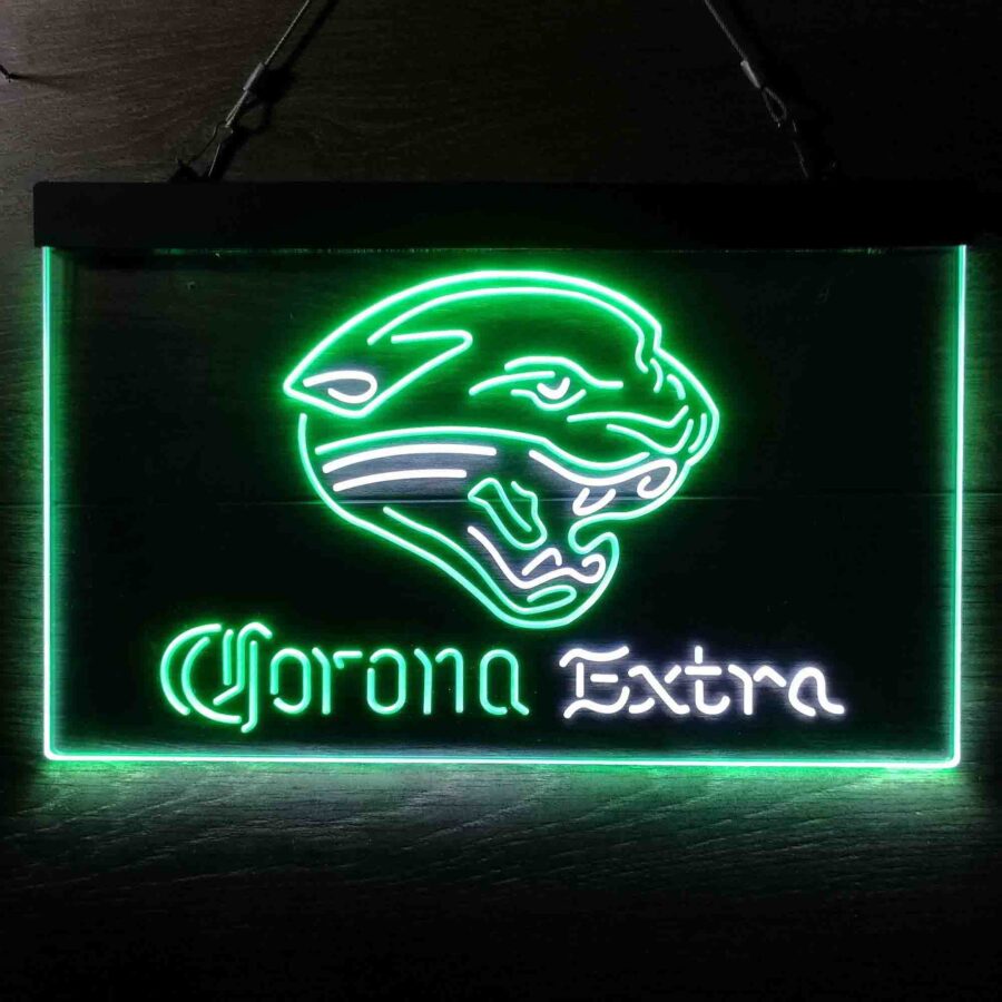 Jacksonville Jaguars Corona Extra Bar Neon Like Led Sign - Image 5