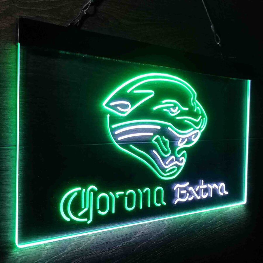 Jacksonville Jaguars Corona Extra Bar Neon Like Led Sign - Image 18