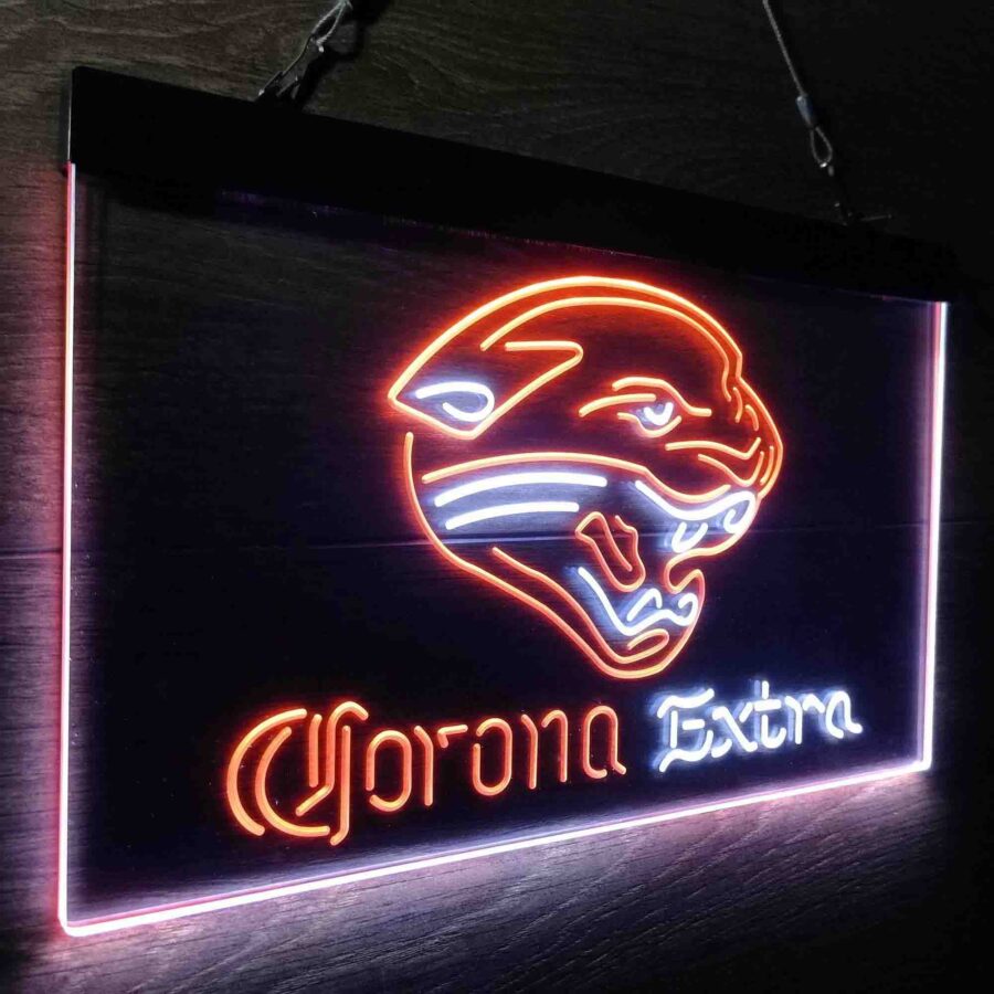 Jacksonville Jaguars Corona Extra Bar Neon Like Led Sign - Image 16