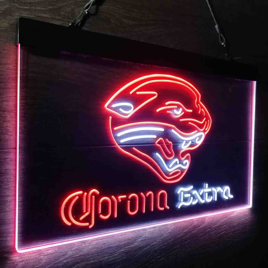 Jacksonville Jaguars Corona Extra Bar Neon Like Led Sign - Image 21