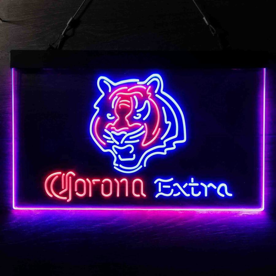 Cincinnati Bengals Corona Extra Neon Like Led Sign - Image 13