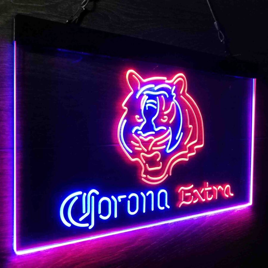 Cincinnati Bengals Corona Extra Neon Like Led Sign - Image 24