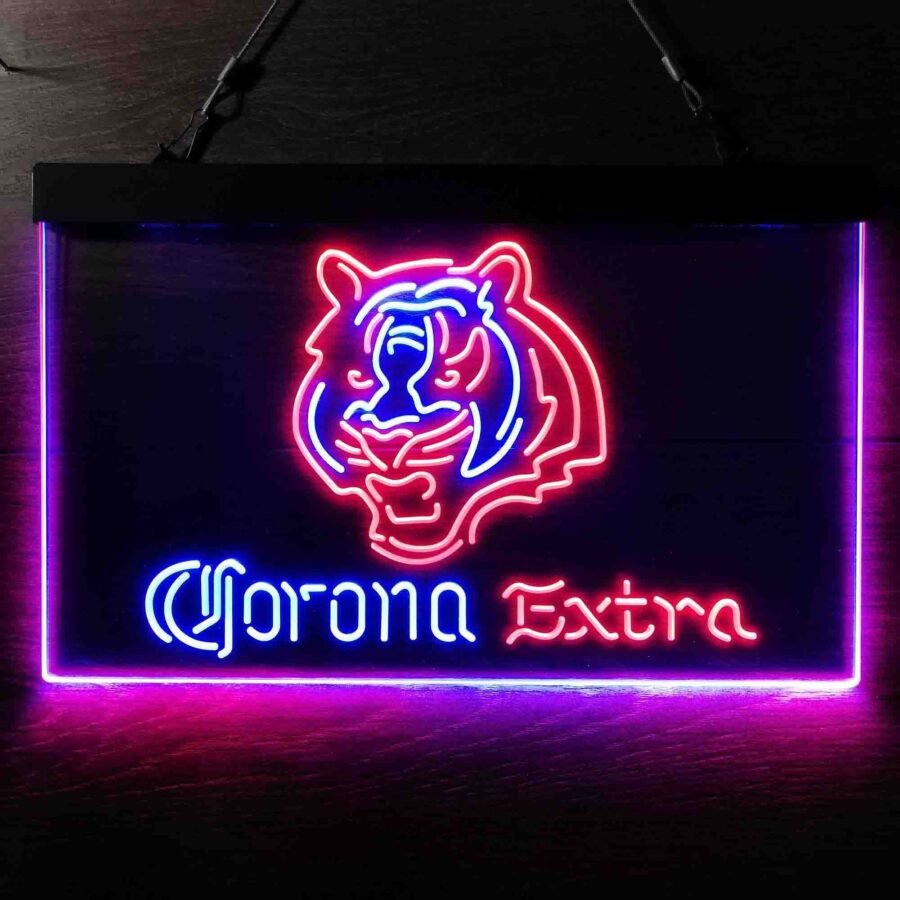 Cincinnati Bengals Corona Extra Neon Like Led Sign - Image 11