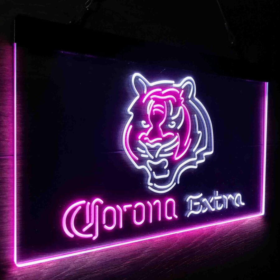 Cincinnati Bengals Corona Extra Neon Like Led Sign - Image 15