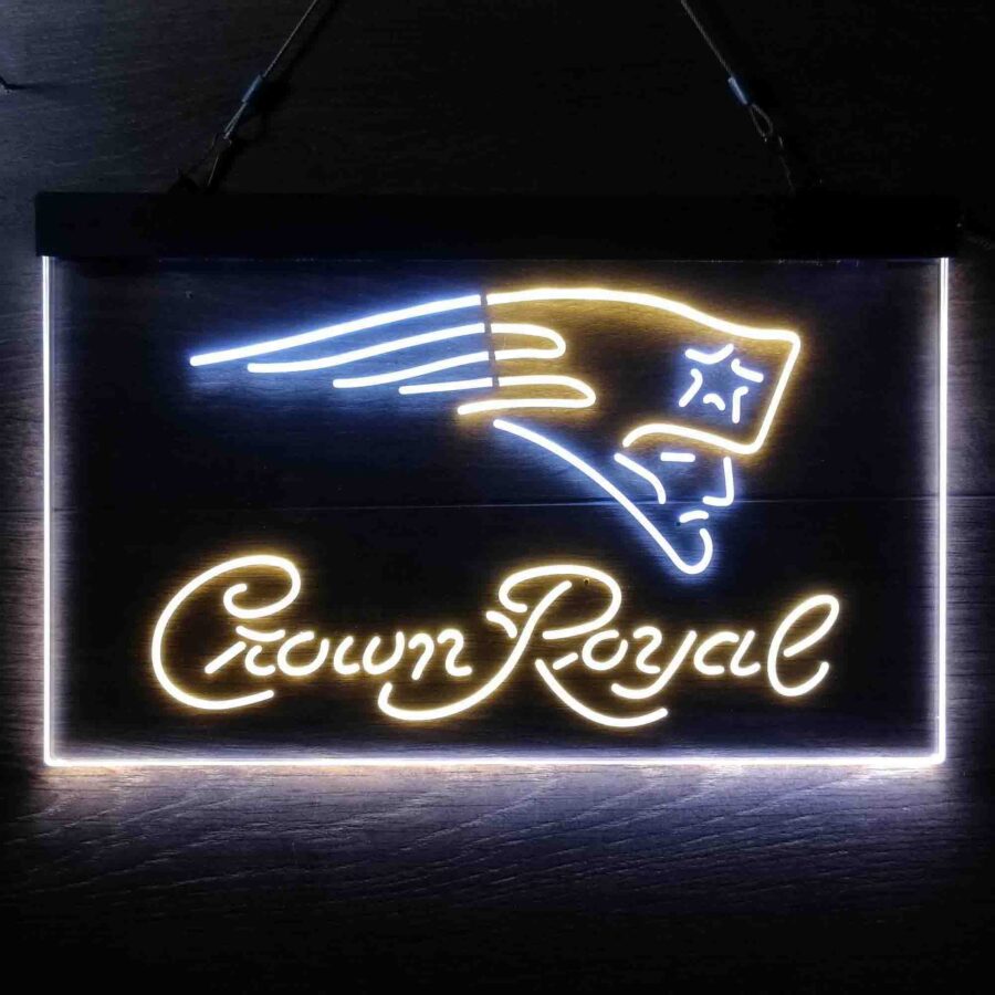 New England Patriots Crown Royal Neon Like Led Sign - Image 7