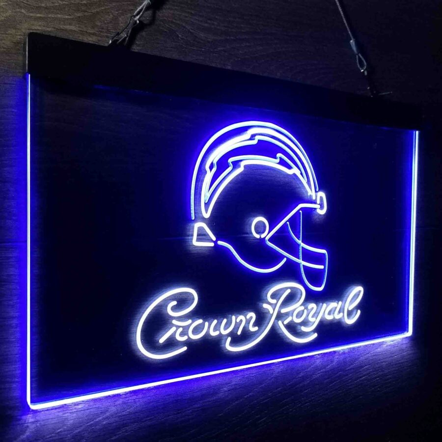 Los Angeles Chargers Crown Royal Neon Like Led Sign - Image 19