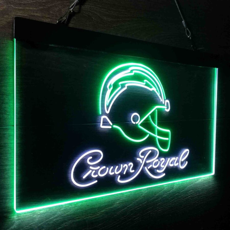 Los Angeles Chargers Crown Royal Neon Like Led Sign - Image 23