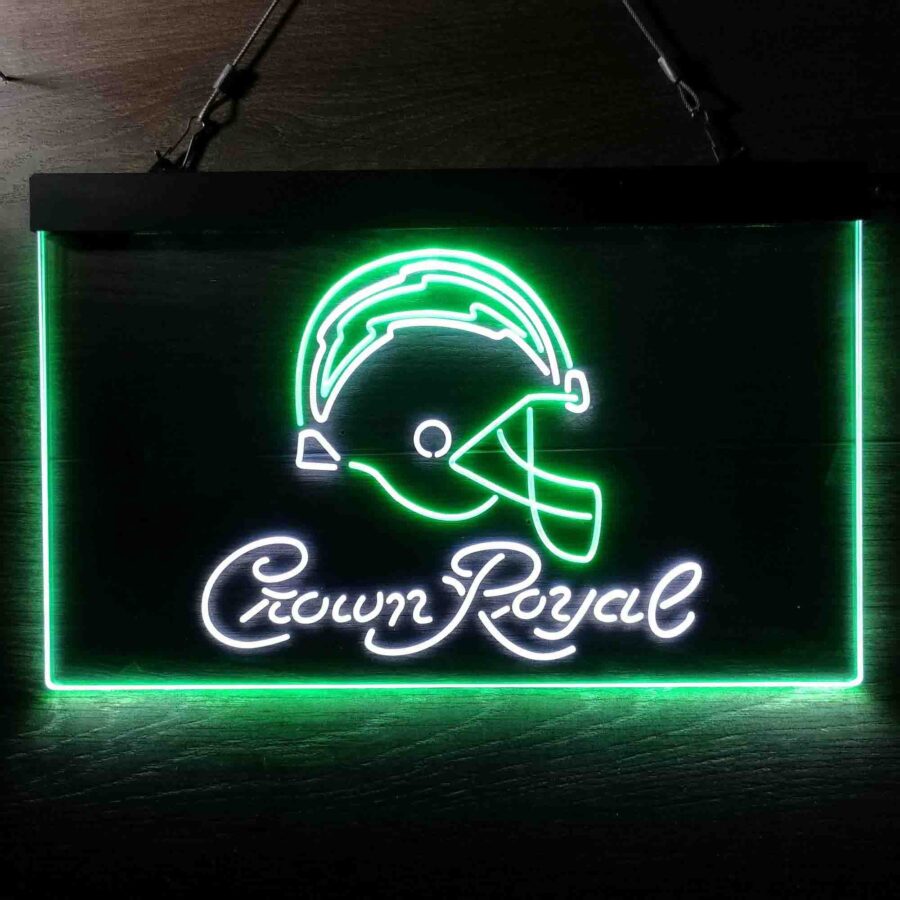 Los Angeles Chargers Crown Royal Neon Like Led Sign - Image 10