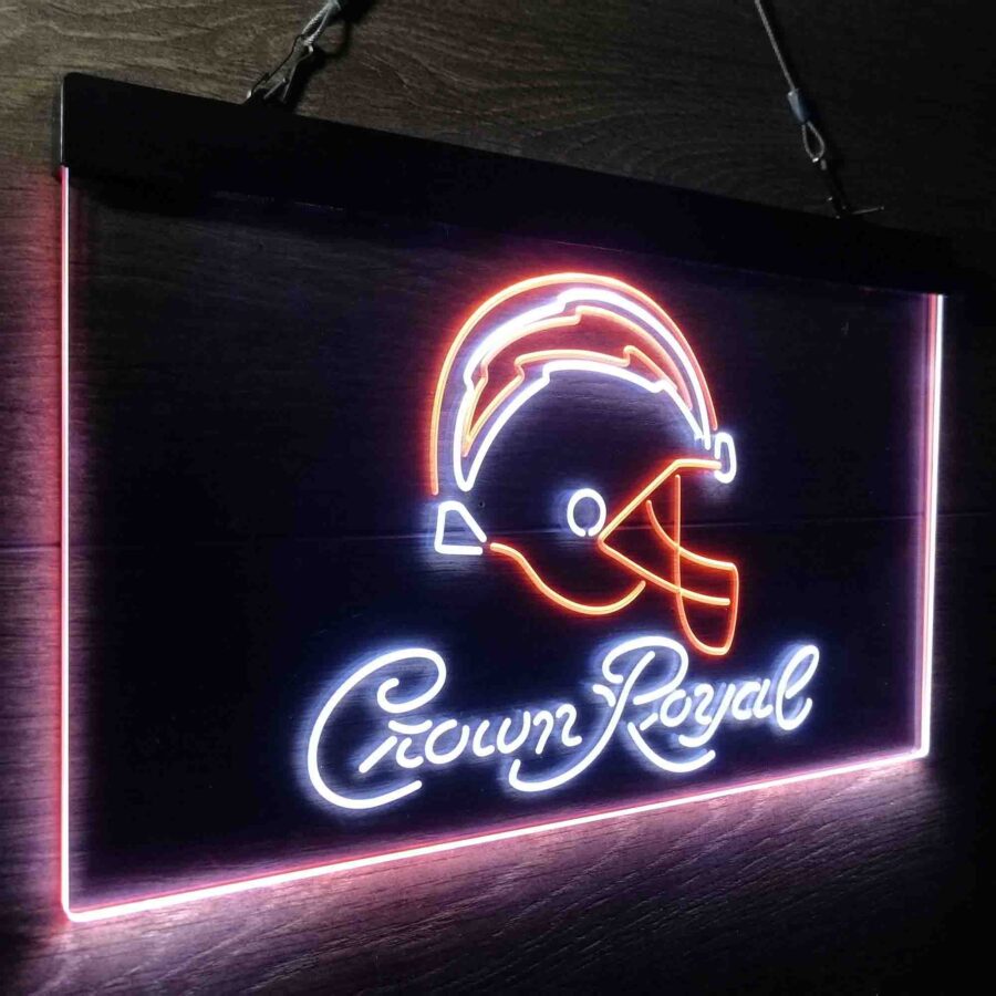 Los Angeles Chargers Crown Royal Neon Like Led Sign - Image 14