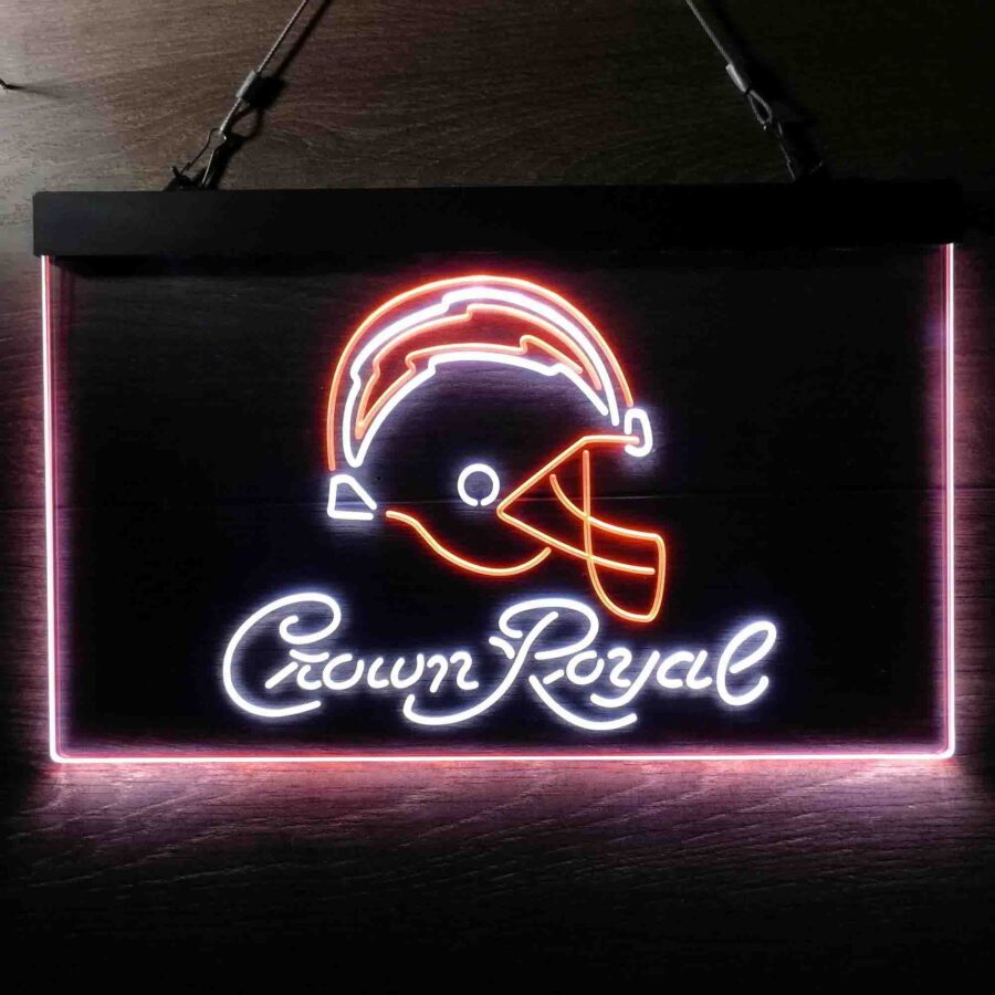 Los Angeles Chargers Crown Royal Neon Like Led Sign