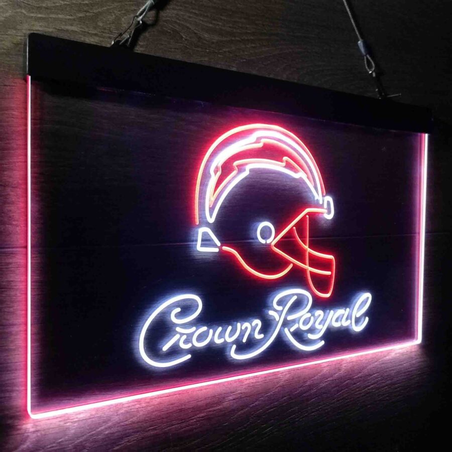 Los Angeles Chargers Crown Royal Neon Like Led Sign - Image 26