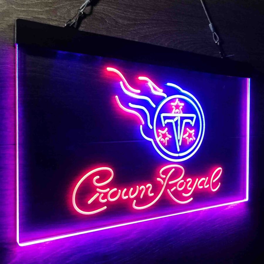 Tennessee Titans Crown Royal Neon Like Led Sign - Image 23
